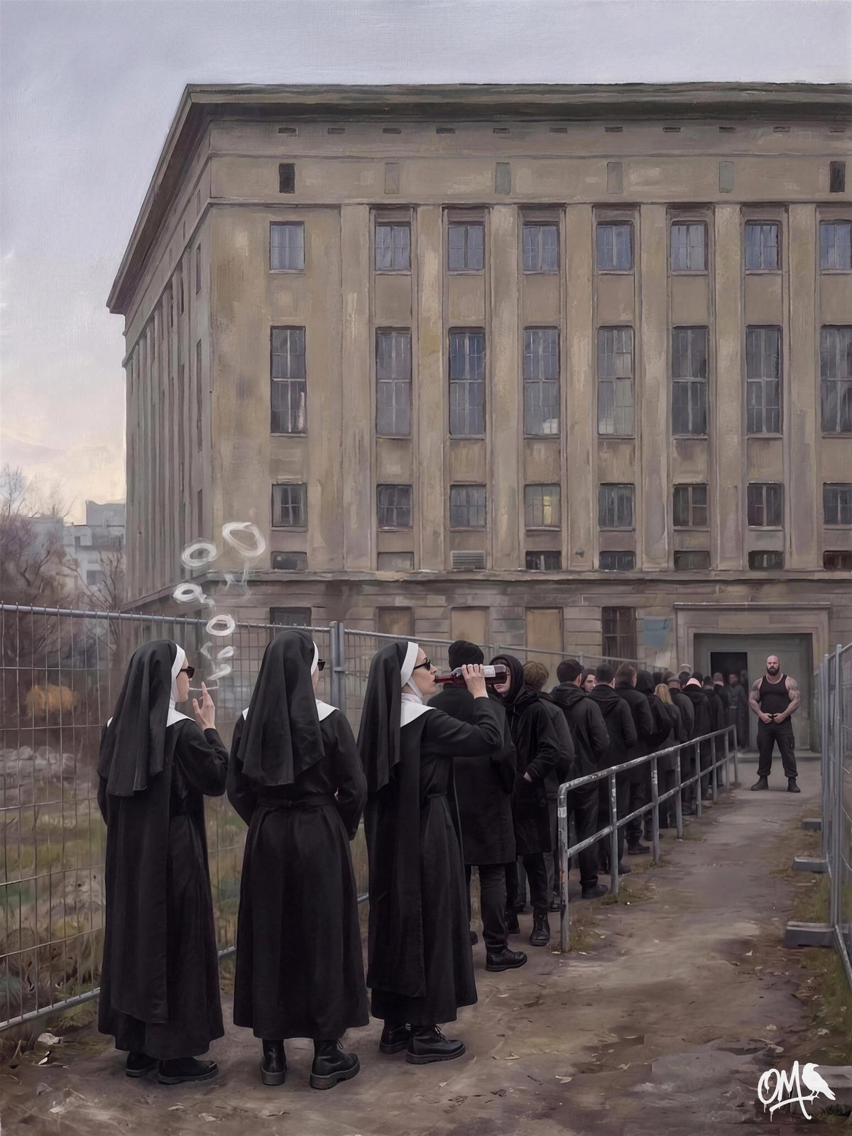 Berlin, 6 Uhr: Die Schlange